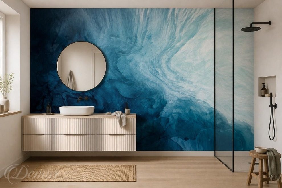 Fliessende-tiefe-in-blau-und-weiss-fur-badezimmer-fototapeten-demur