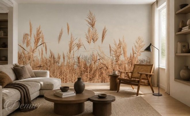 Naturalistischer-stil-mit-zartem-gras-motiv-fur-salon-fototapeten-demur