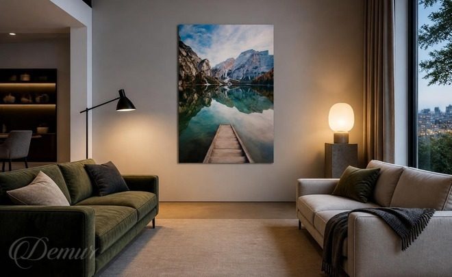 Dynamischer-stil-mit-bergmotiv-fur-salon-leinwandbilder-demur