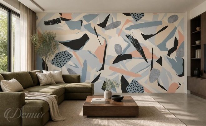 Moderne-spielerei-mit-formen-und-farben-fur-salon-fototapeten-demur