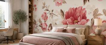 Palette-aus-rosa-und-beige-mit-naturlichem-akzent-fur-schlafzimmer-fototapeten-demur