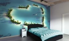 Die afrikanischen Elefanten - für Schlafzimmer - Fototapeten - Demur Die afrikanischen Elefanten - für Schlafzimmer - Fototapeten - Demur